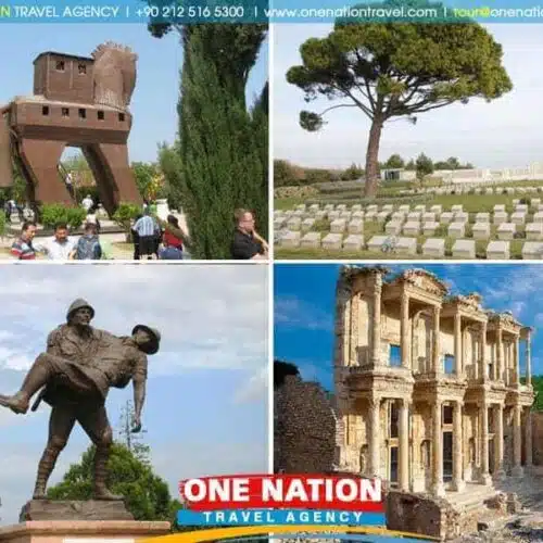 3 Days Tour of Gallipoli, Troy & Ephesus (Tour starts from Istanbul and ends in Kusadasi or Izmir)