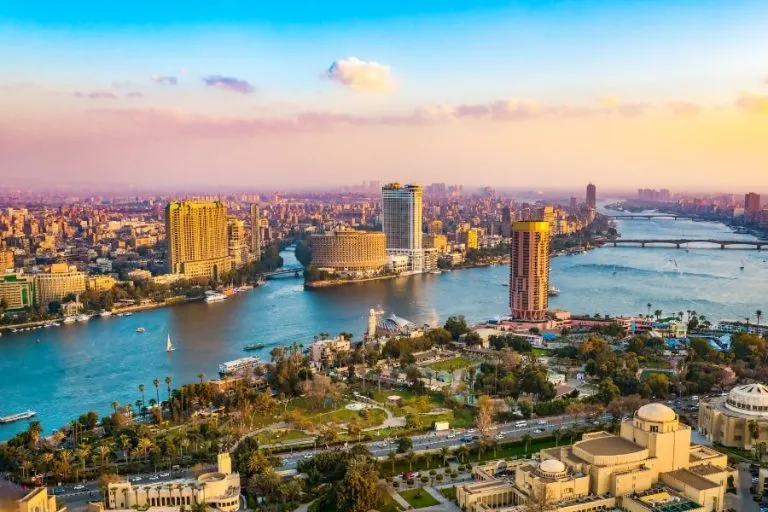 Nile View in Cairo - Tour of Cairo