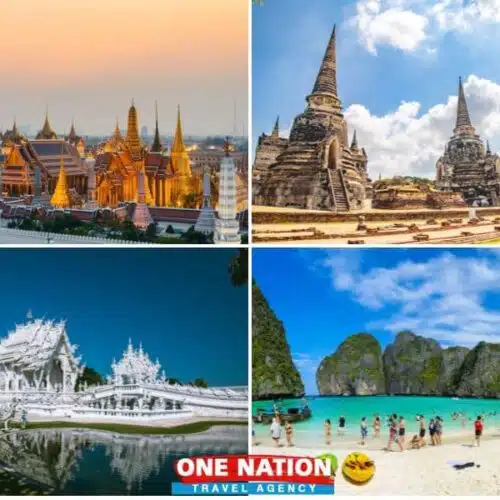 10-day Thailand tour covering Bangkok, Ayutthaya, Chiang Mai, Chiang Rai, and Phuket, featuring cultural landmarks, temples, and beaches.