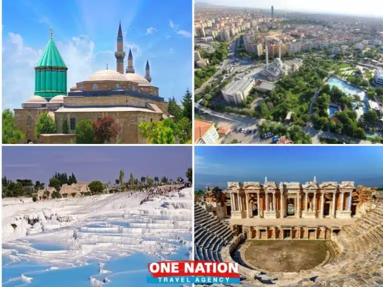 3-day guided tour from Istanbul to Konya and Pamukkale, featuring historic sites, cultural experiences, and natural hot springs.